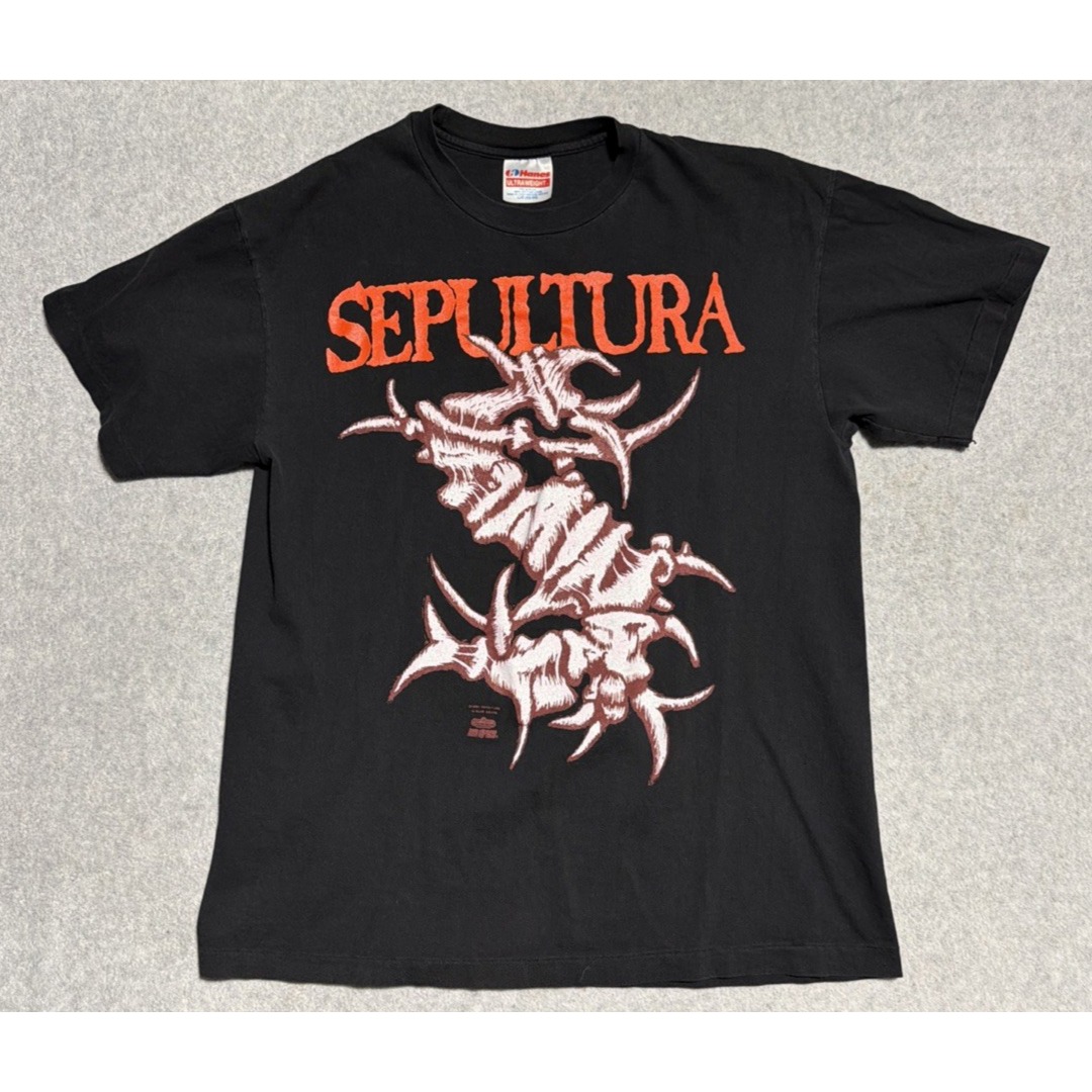 Vintage 1991 Sepultura Arise Mens Large Graphic T Shirt Single Stitch